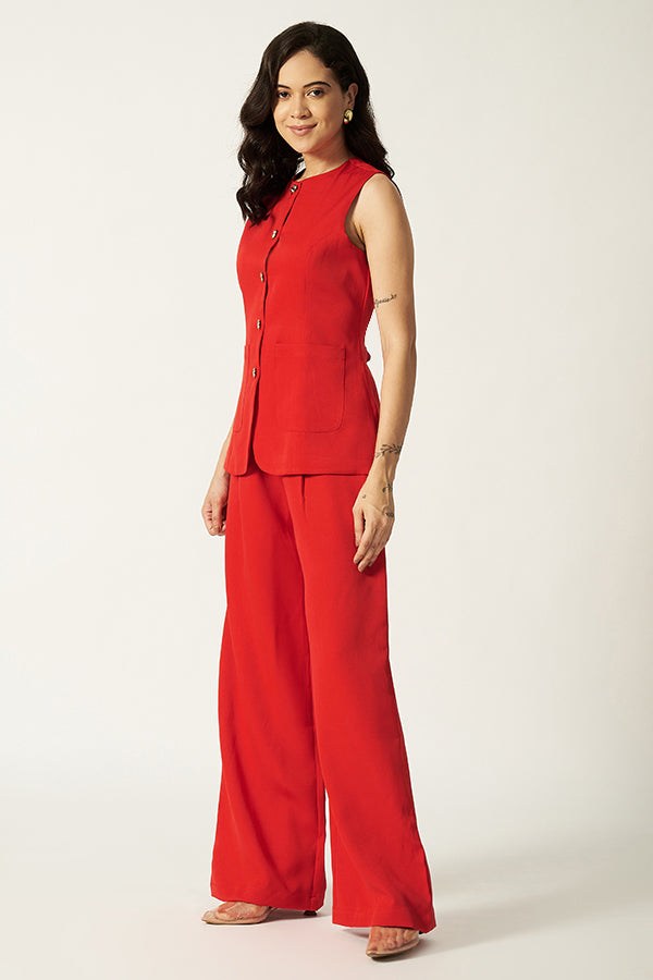 Sydney Co-ord Set | Red