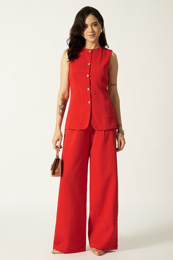Sydney Co-ord Set | Red
