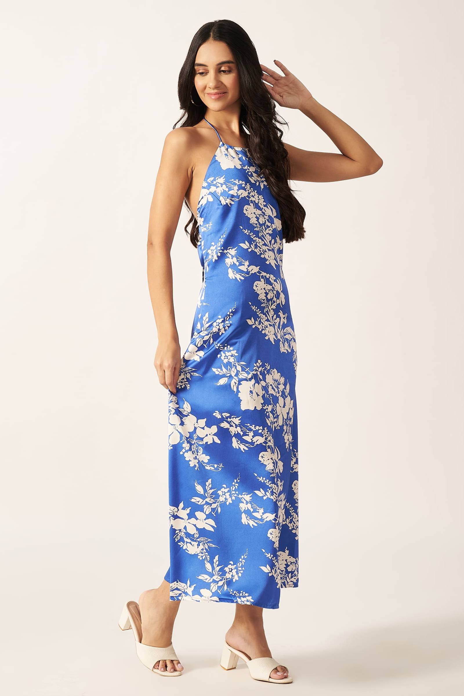 Bella Backless Satin dress