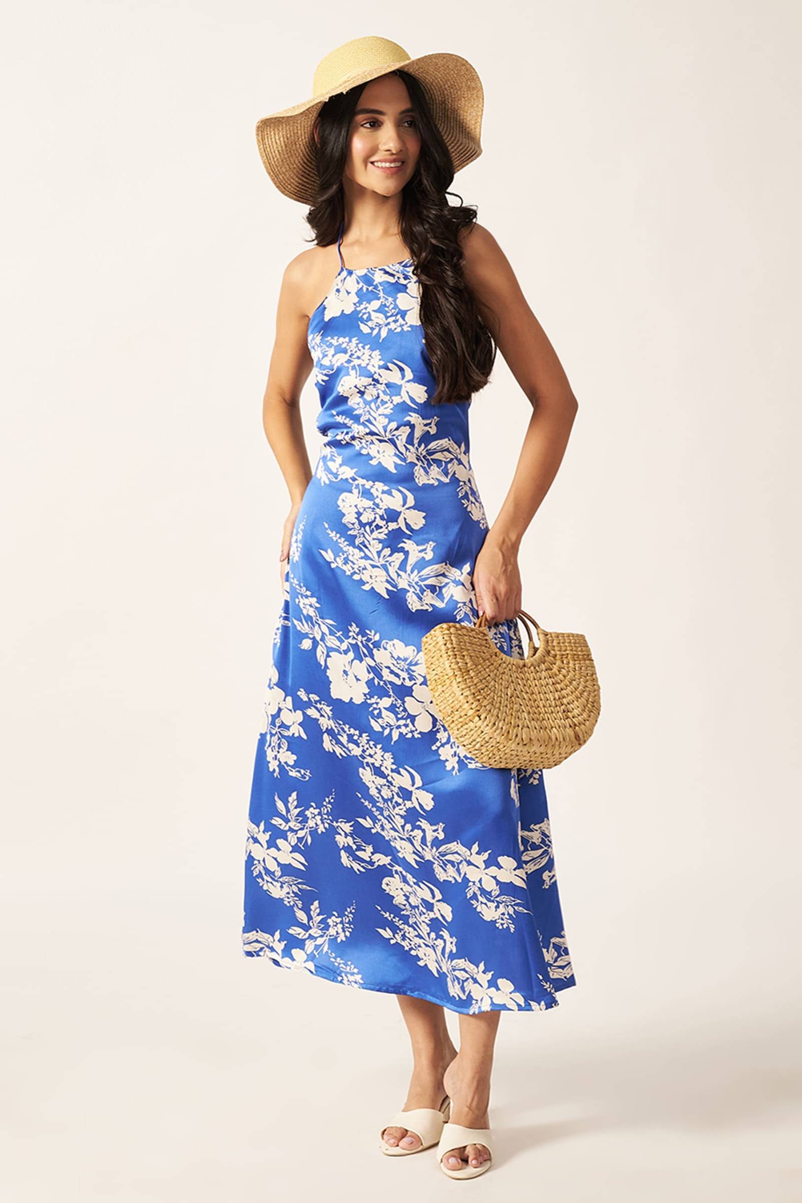 Bella Backless Satin dress
