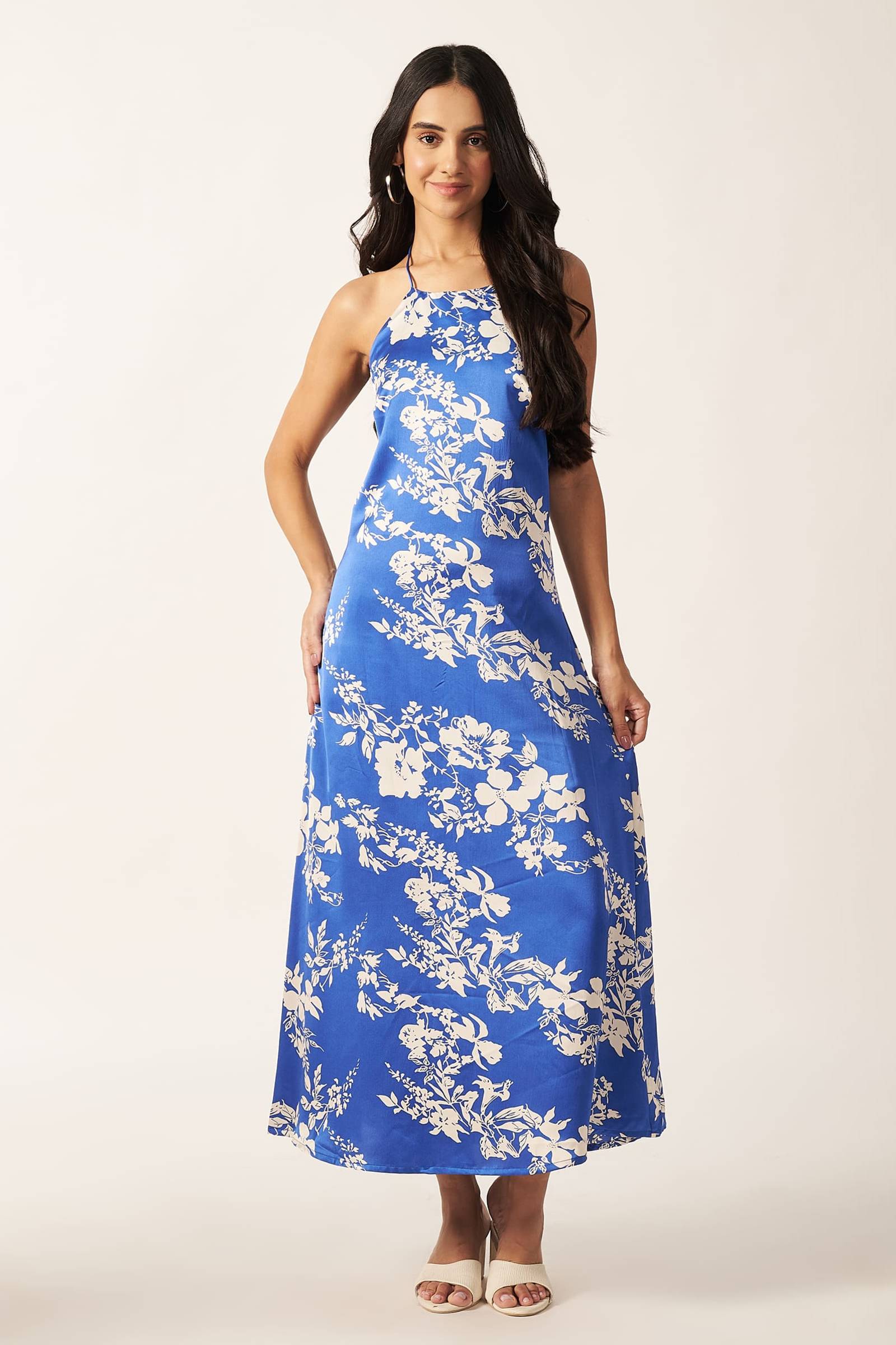 Bella Backless Satin dress