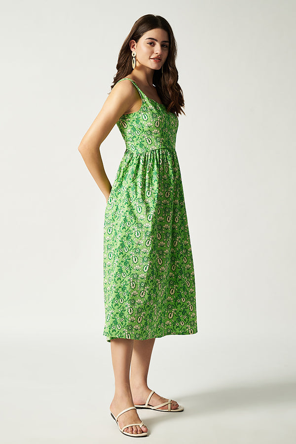 Floral Printed Maxi