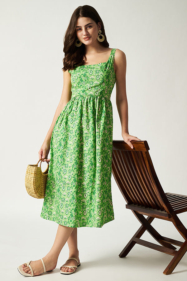 Floral Printed Maxi