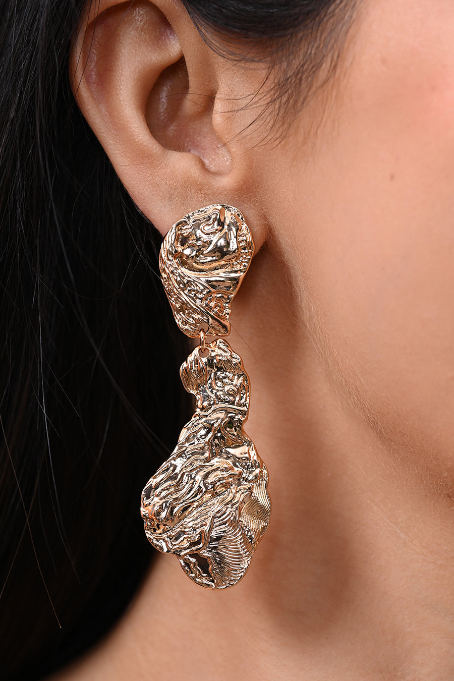 Maxi Textured Earrings