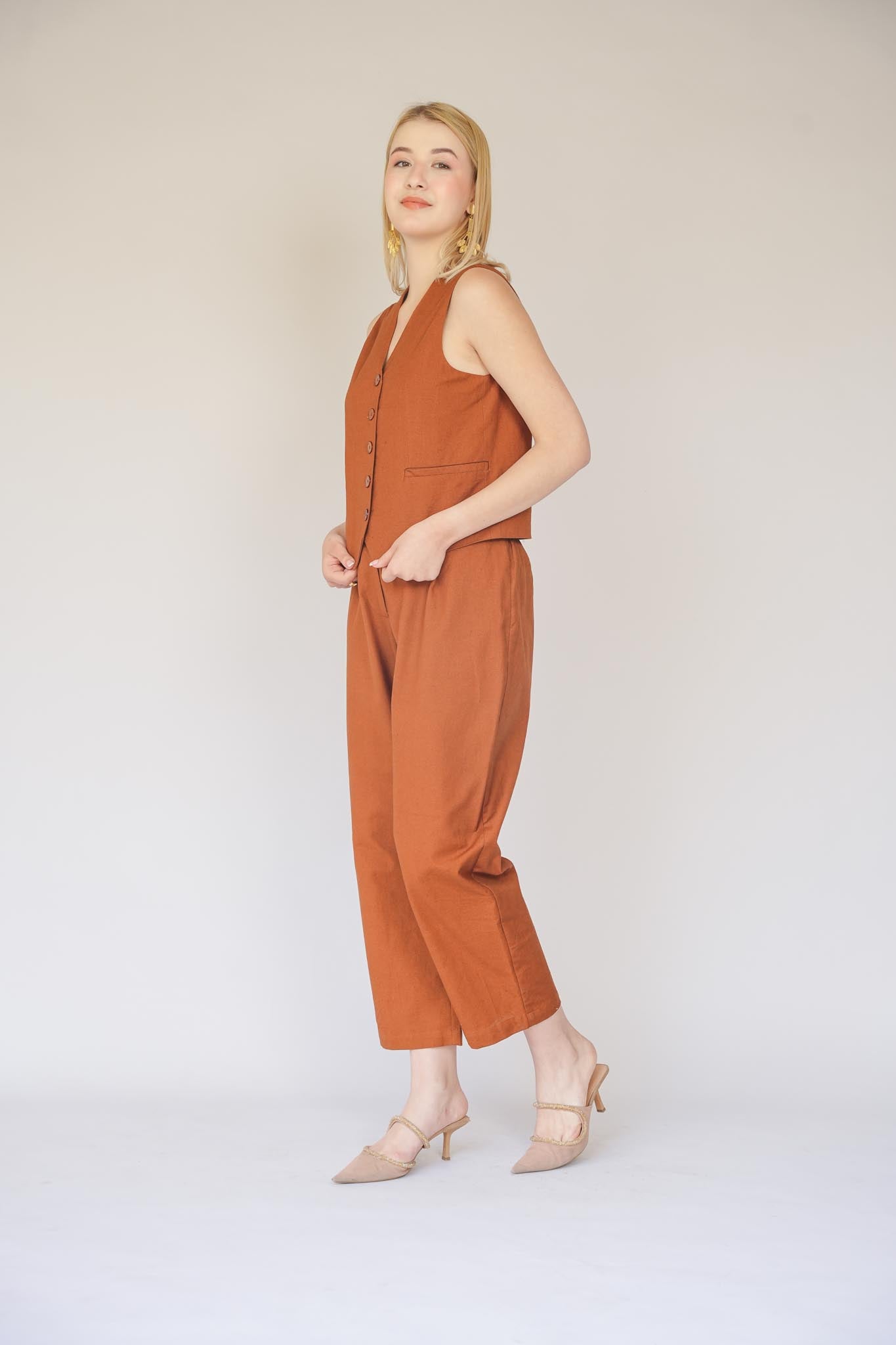 Amber Linen Co-ord Set