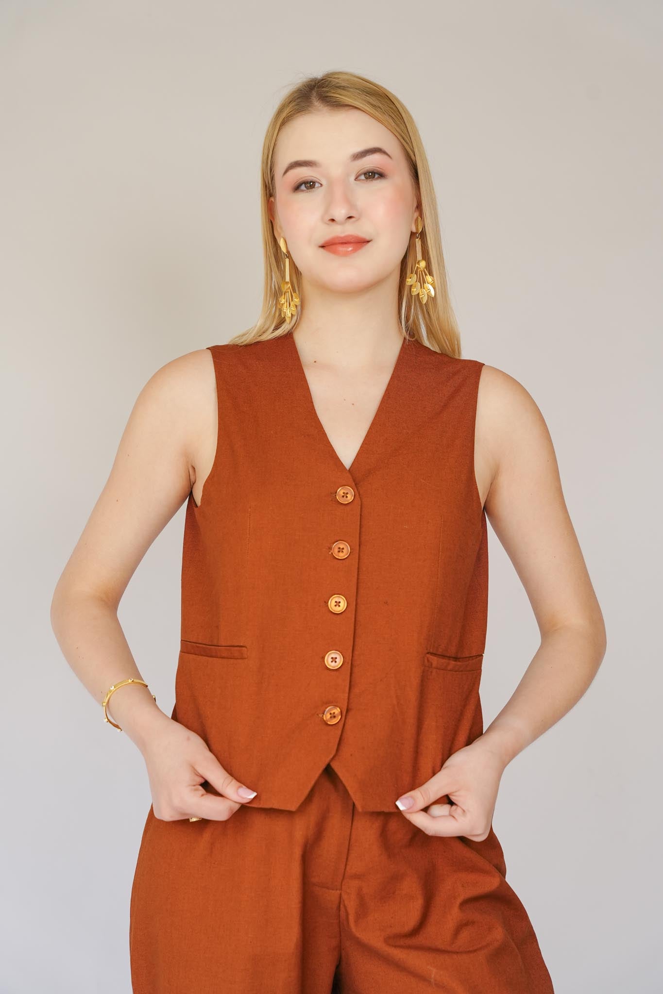 Amber Linen Co-ord Set