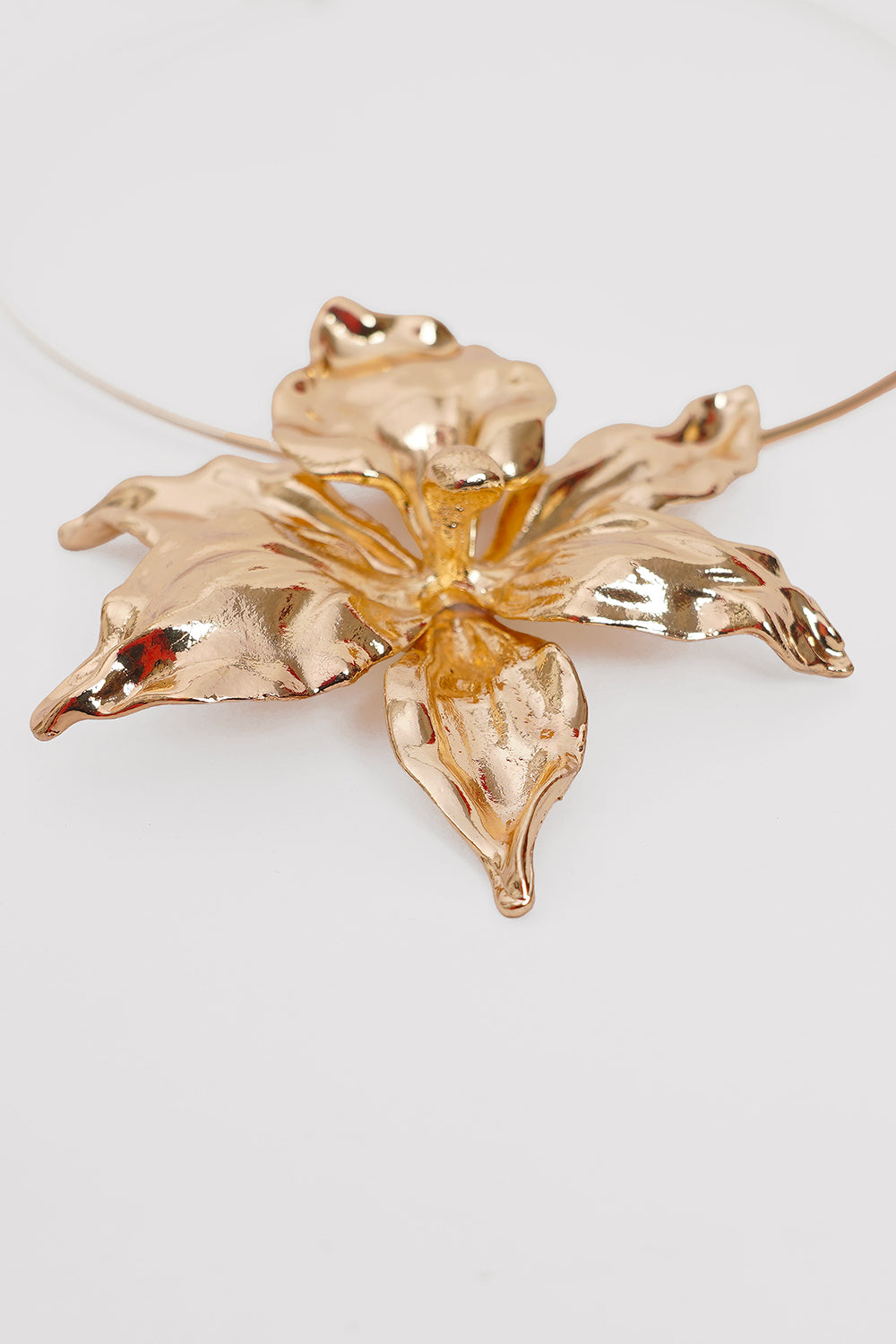 Raised Flower Necklace