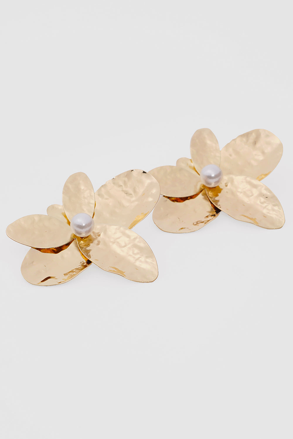 Textured Butterfly Earrings