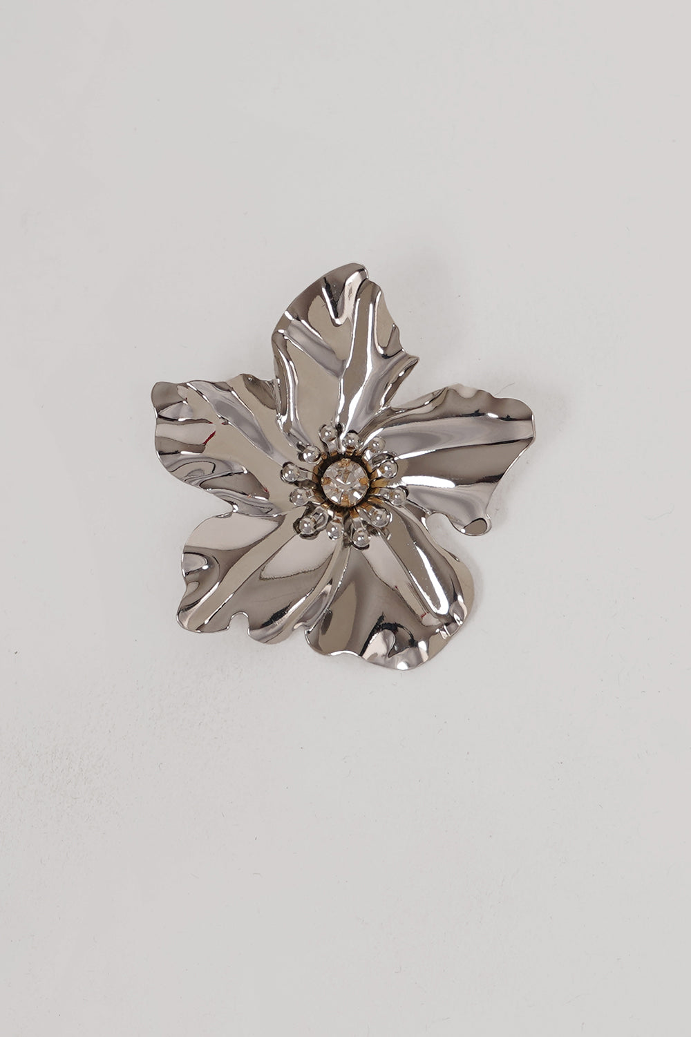 Metal Flower Earrings
