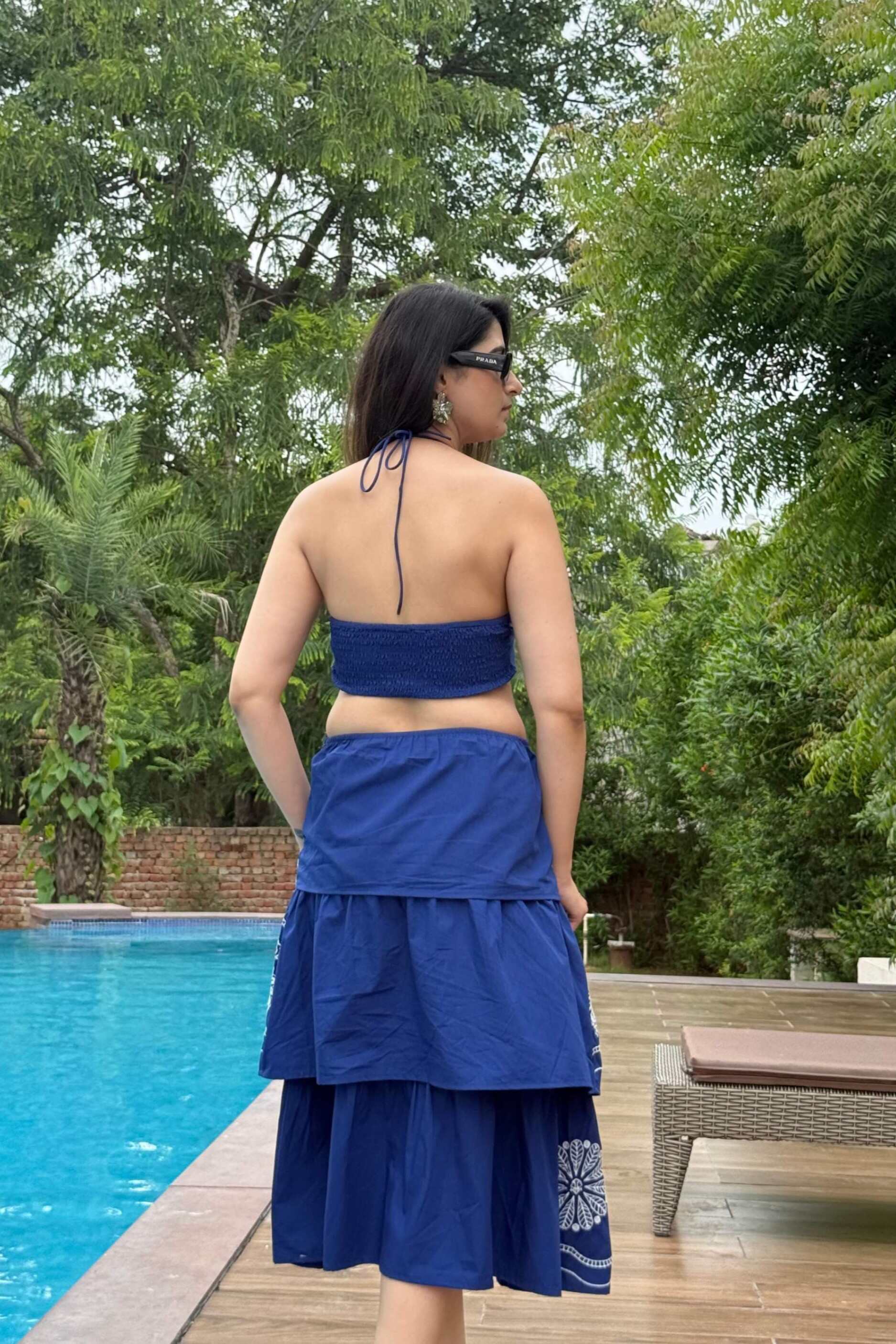 Embroidered Maxi Dress