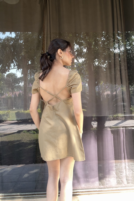 backless dress near me Rica Backless Dress