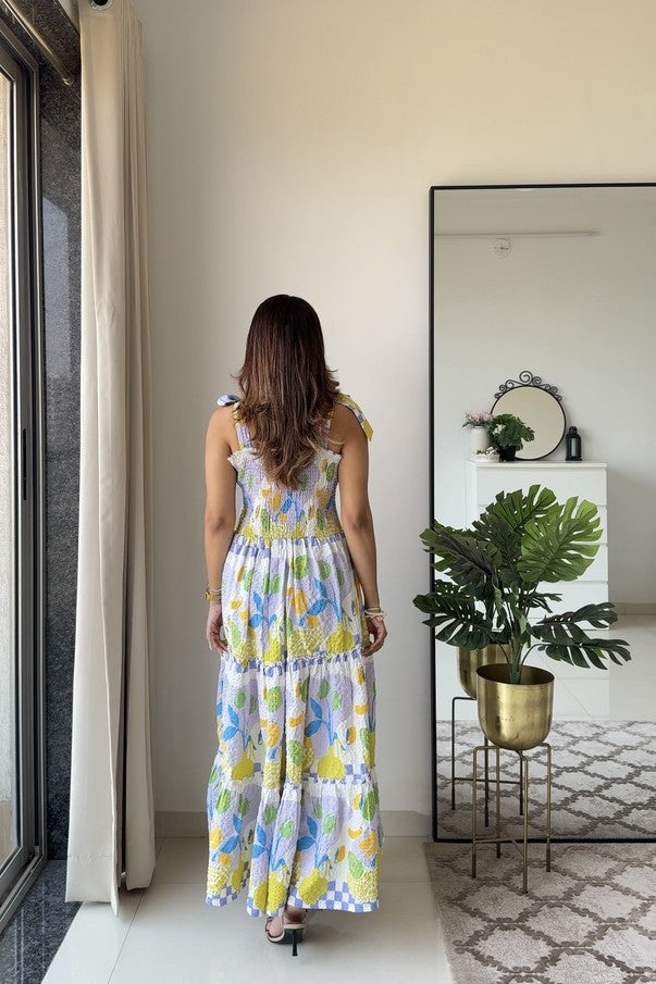 Printed Maxi Dress