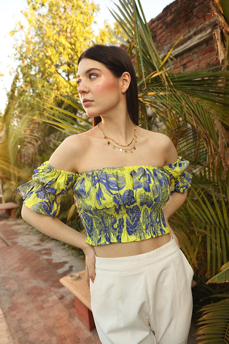 Casandra Smocked Top