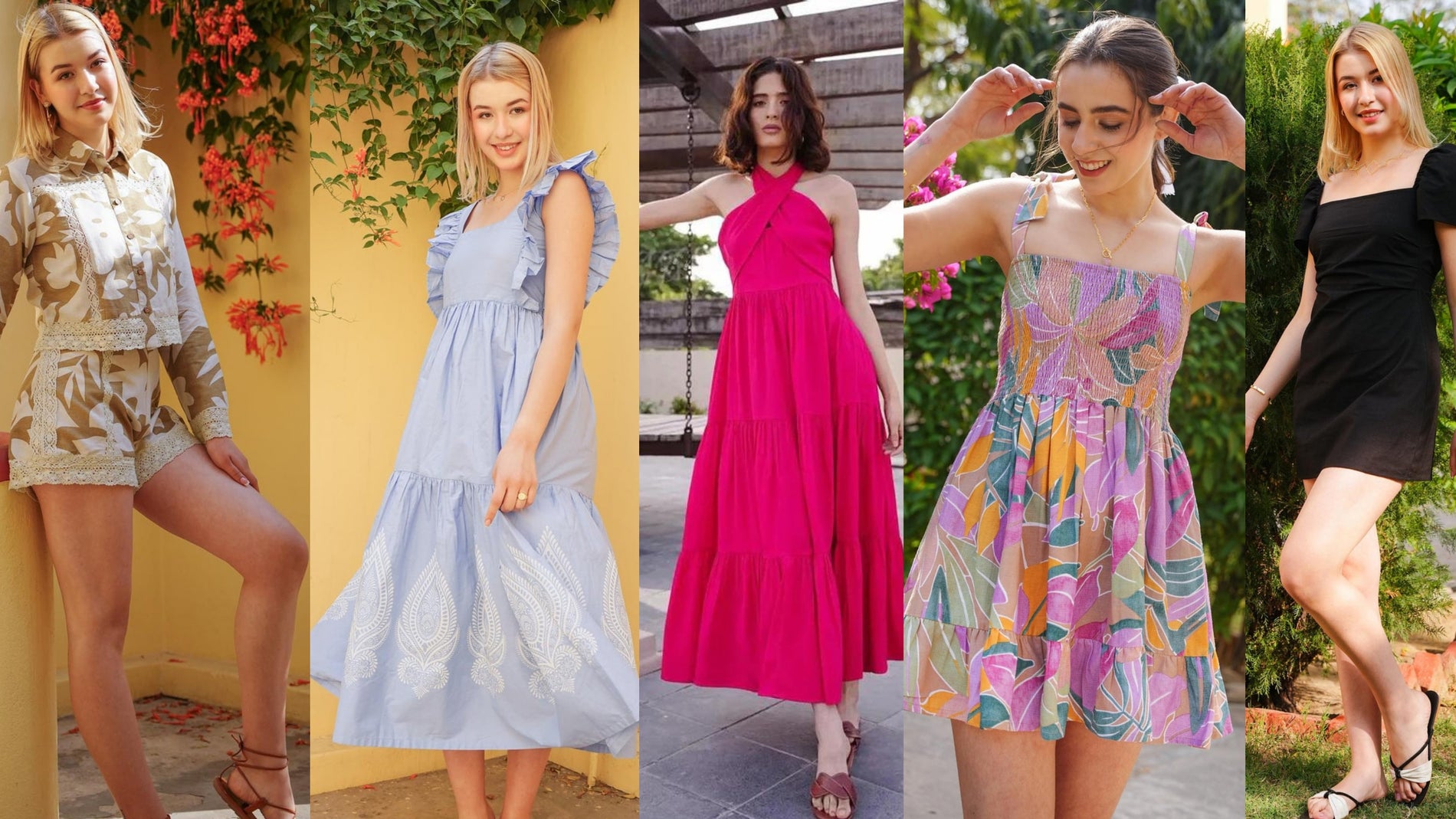goa party dress What to Wear in Goa: Floral Dresses, Co-Ord Sets & Bandanas You'll Lov Odhanon