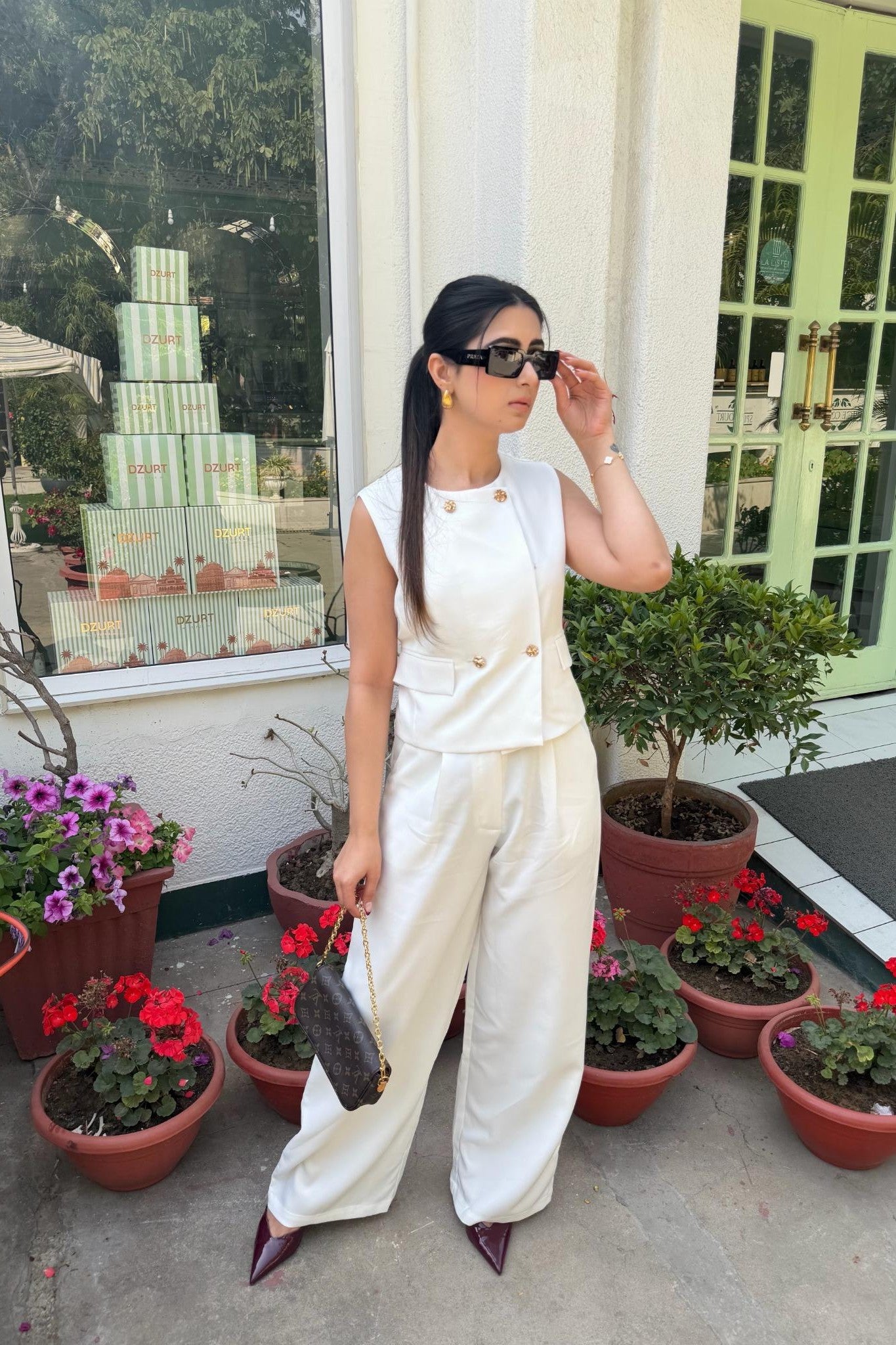 Signature Co-Ord Set | White