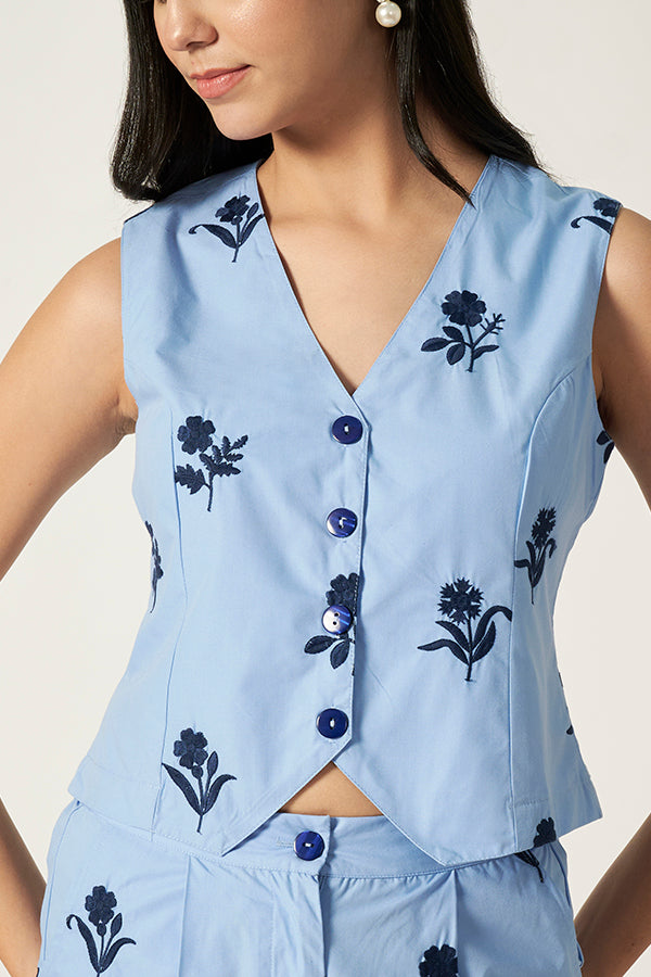 Co-Ord Set with Embroidery