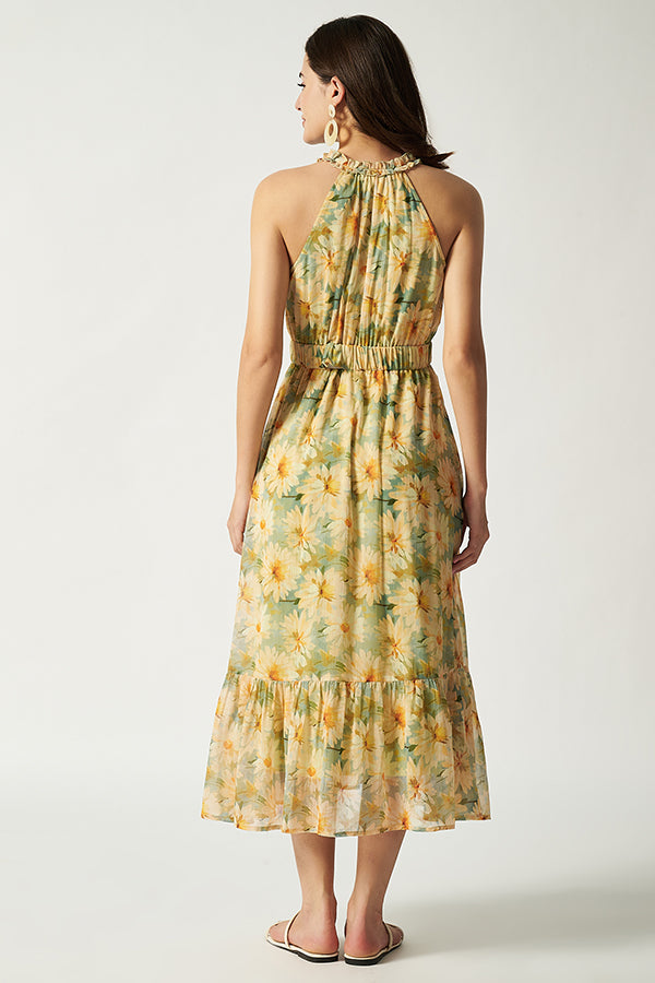 Floral Printed Maxi