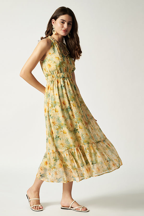 Floral Printed Maxi