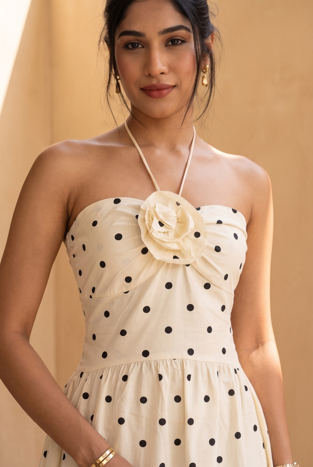 Polkadot Maxi Dress