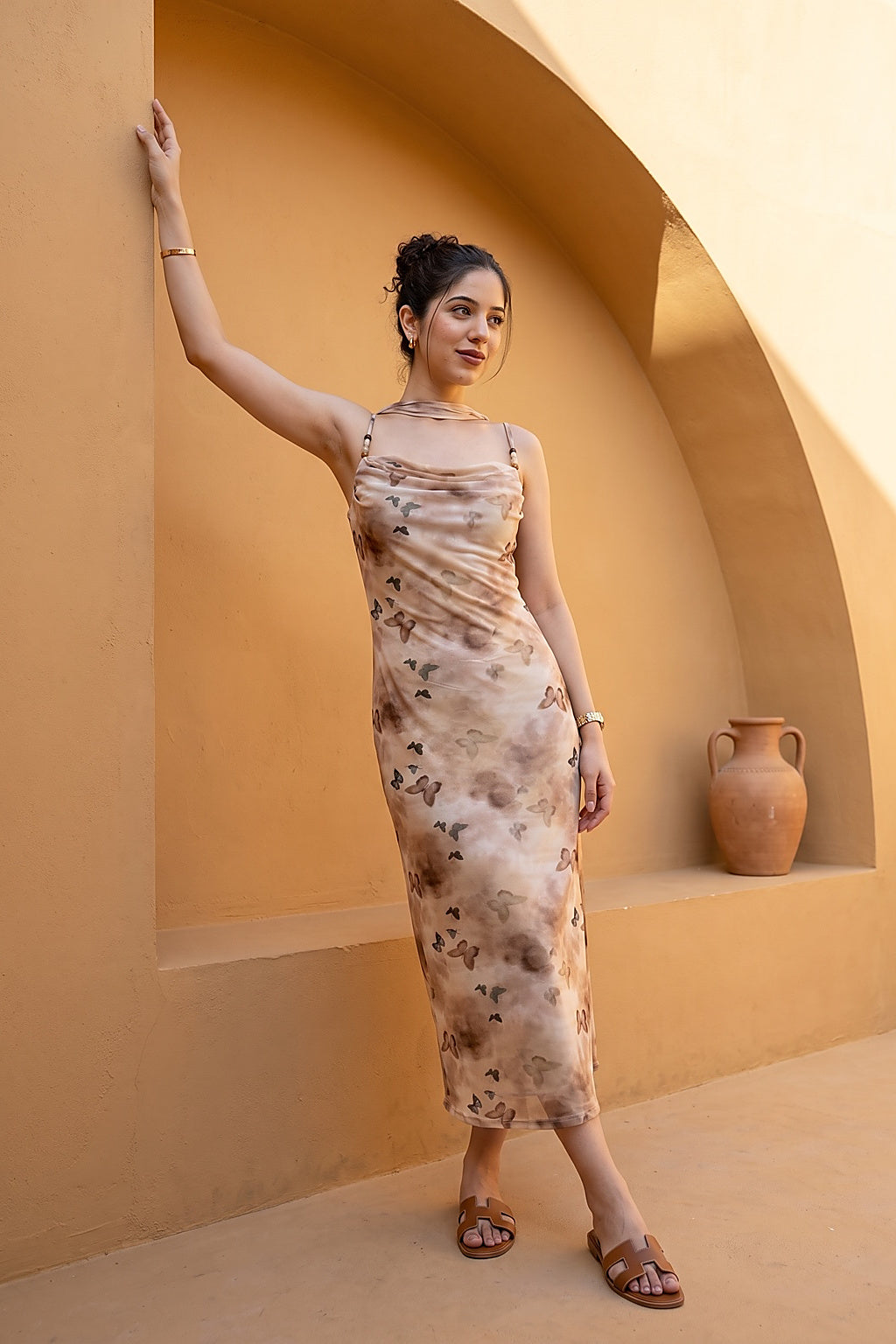 Sol Printed Maxi