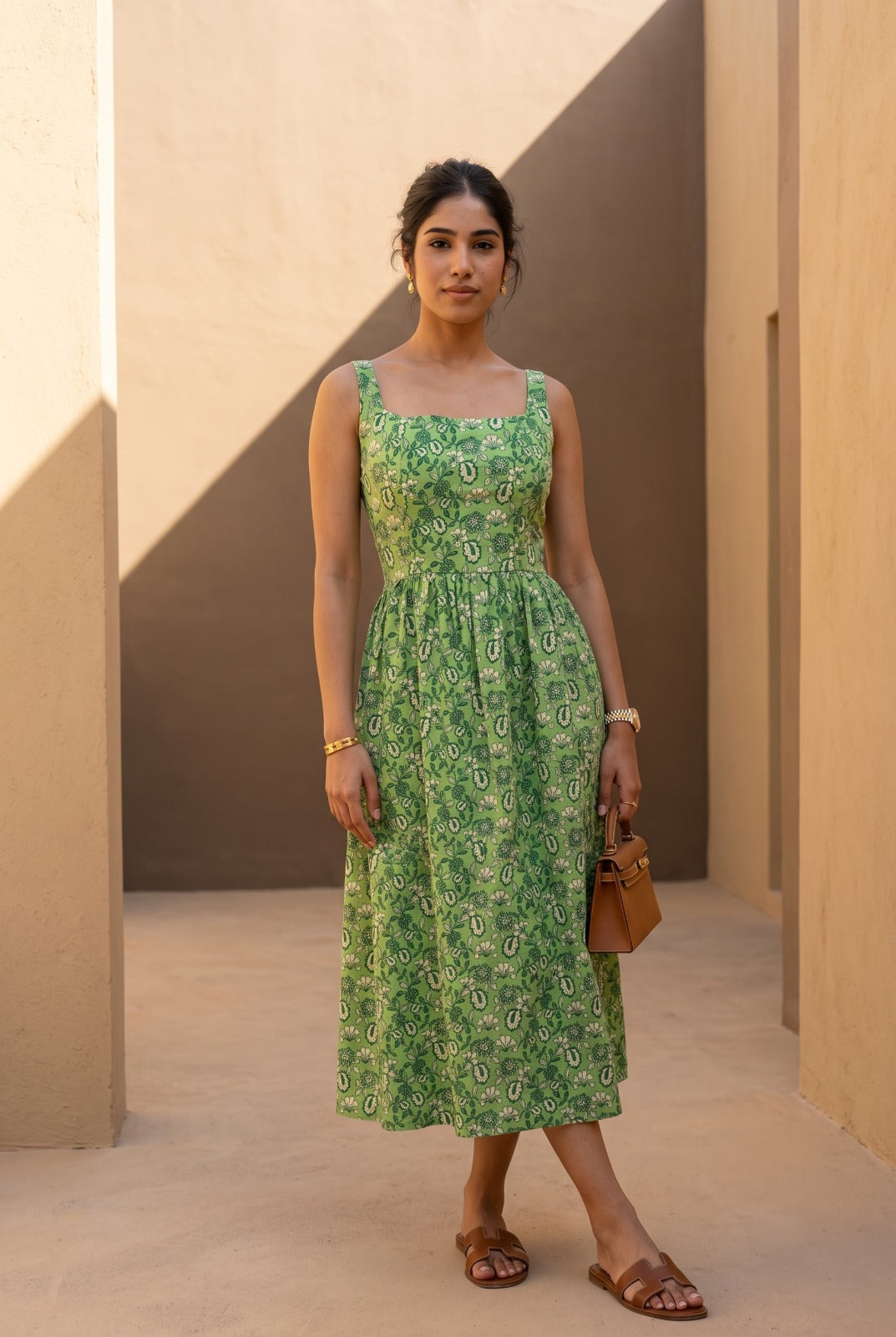 Floral Printed Maxi