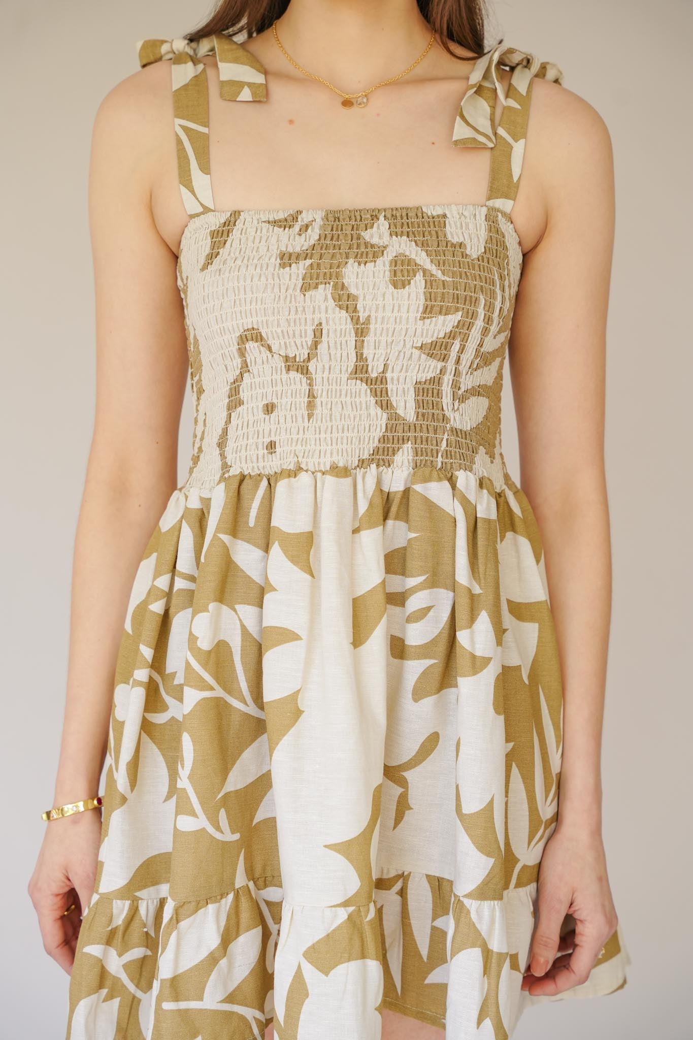 Panama Smocked Dress