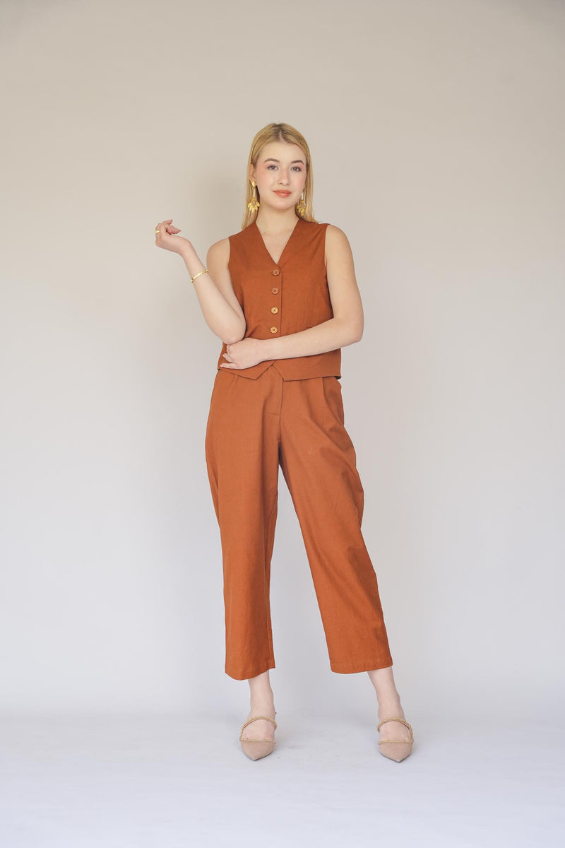 Amber Linen Co-ord Set