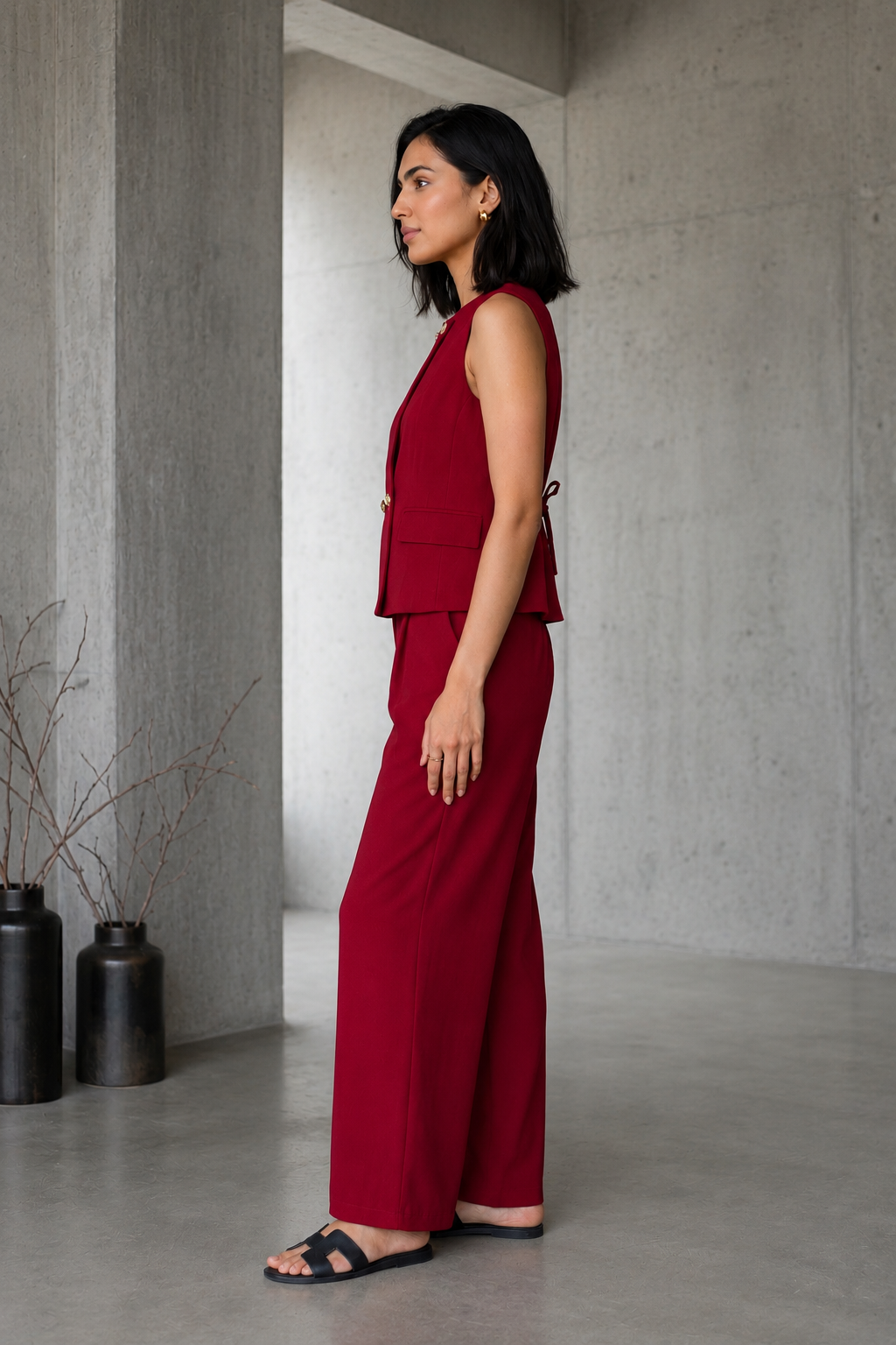 Signature Co-Ord Set | Maroon