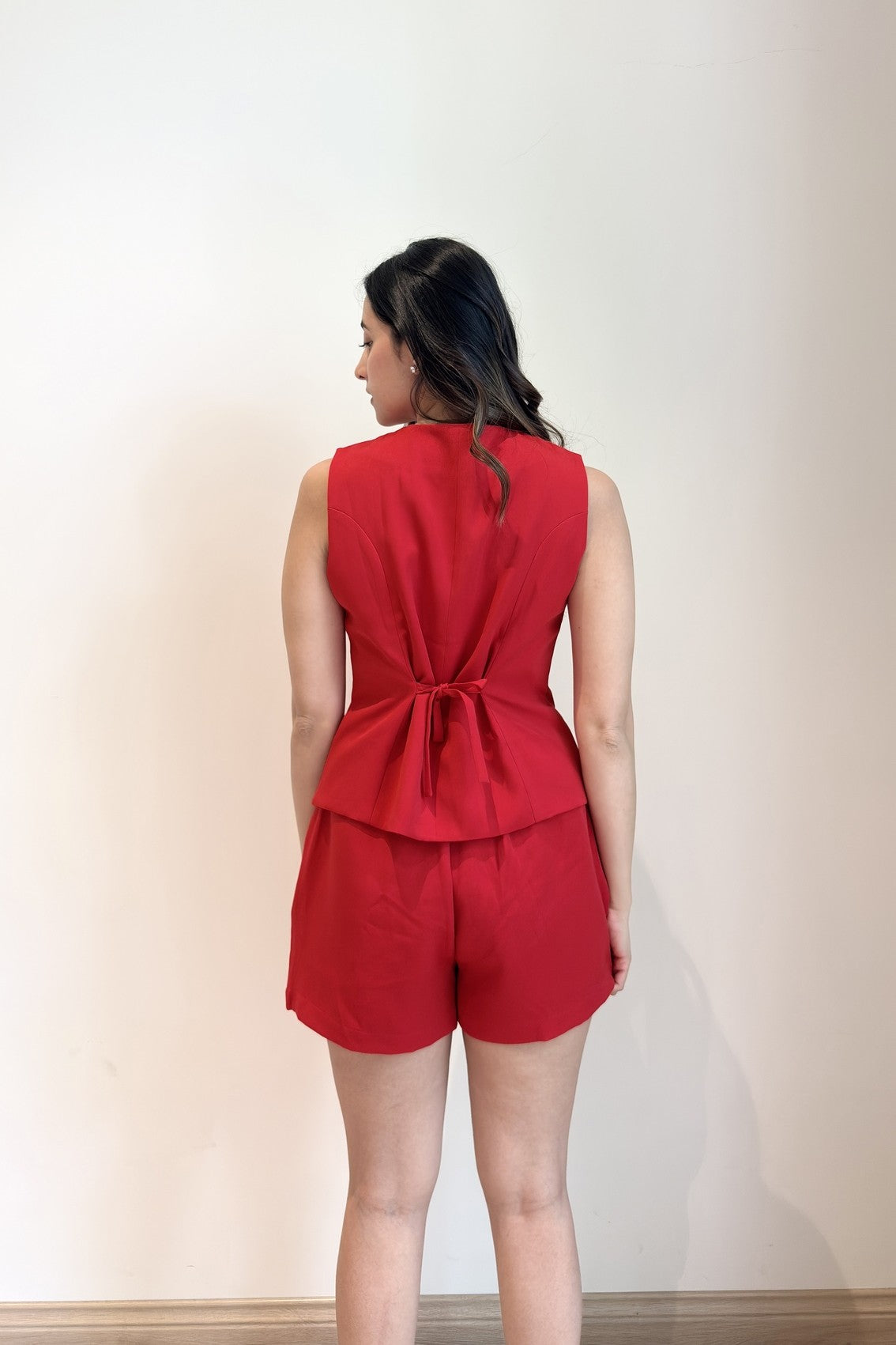 Frida Co Ord Set | Red