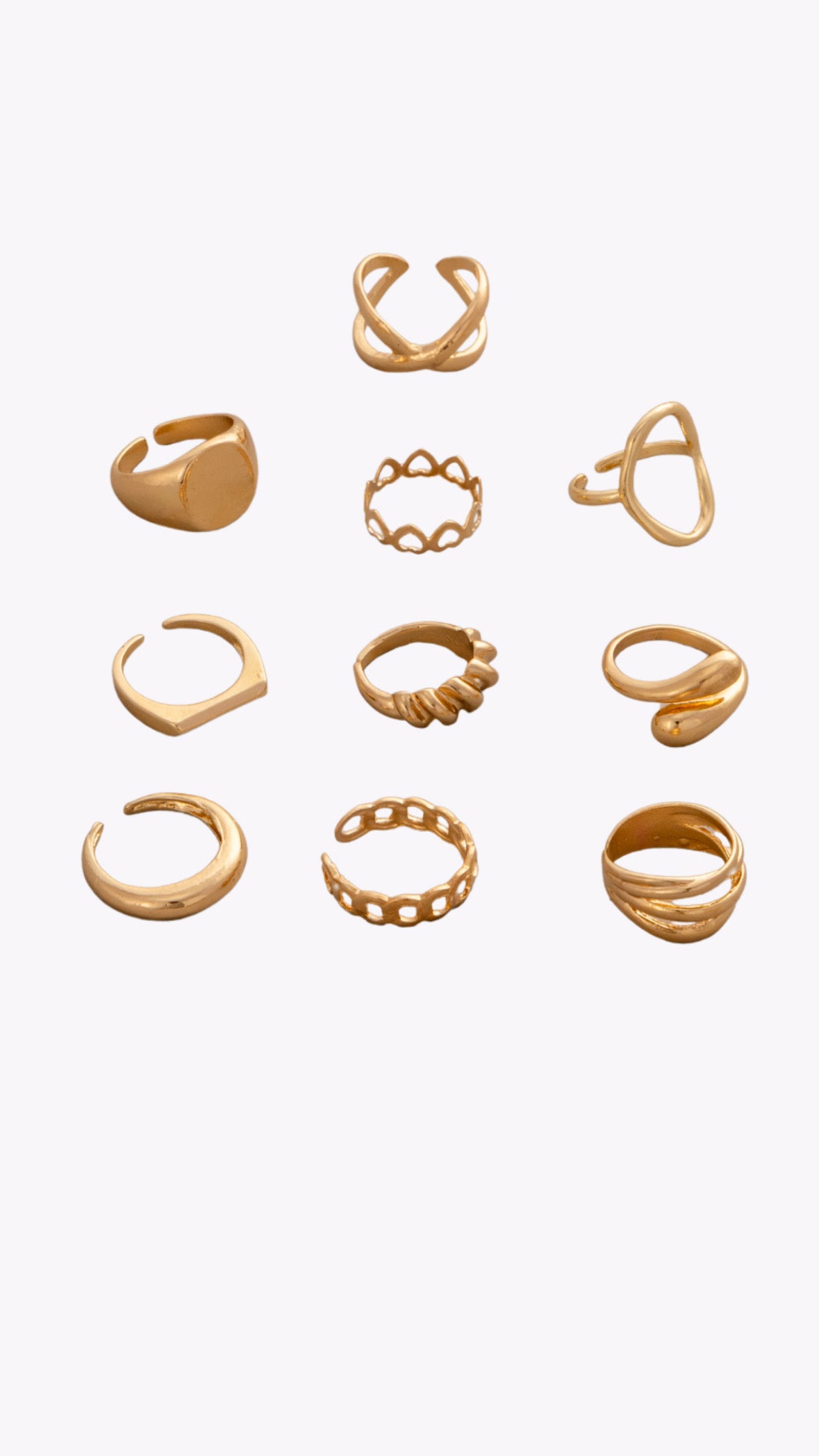 Rings Set (10 Pieces)
