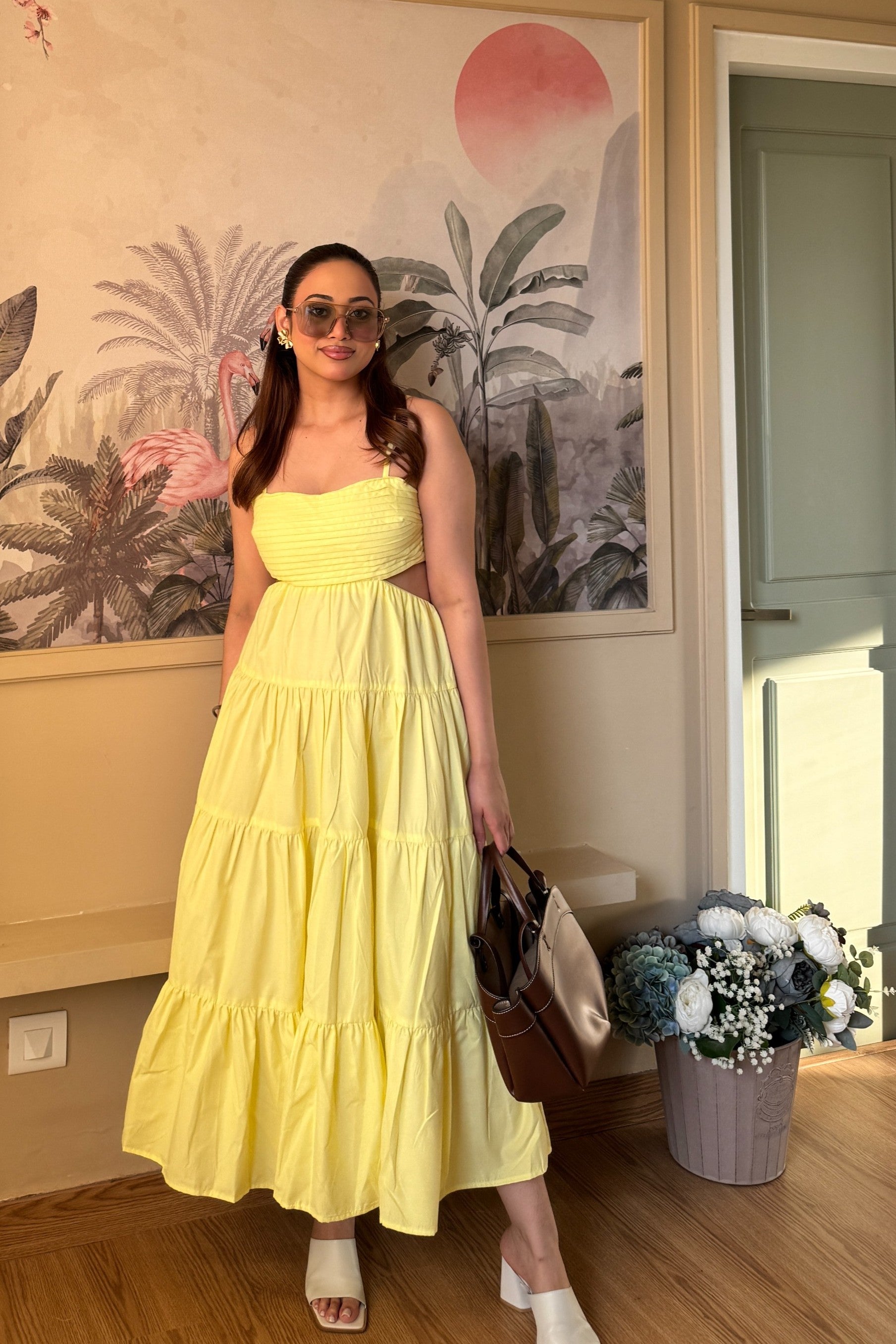 Maxi Dress With Cut Out