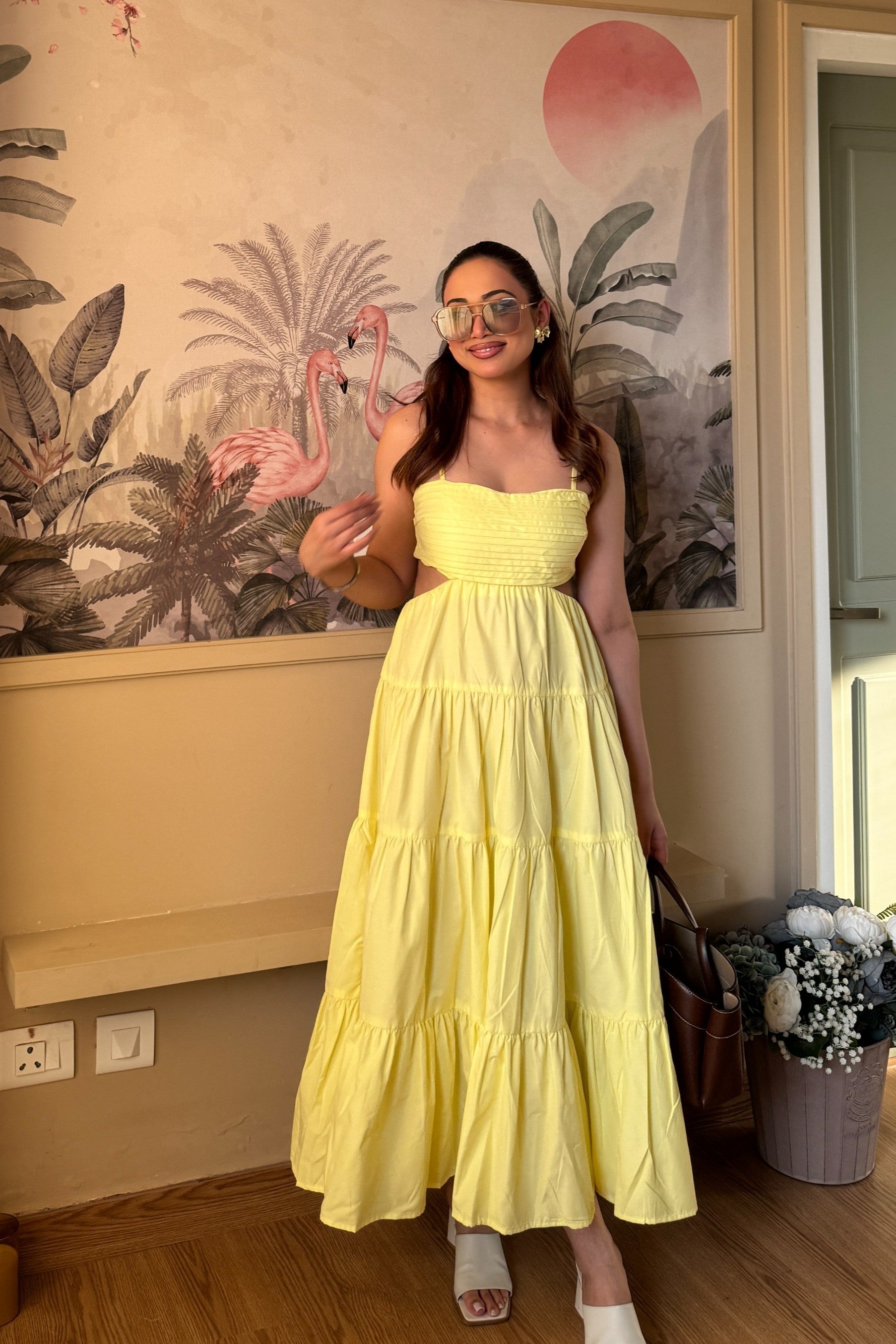 Maxi Dress With Cut Out