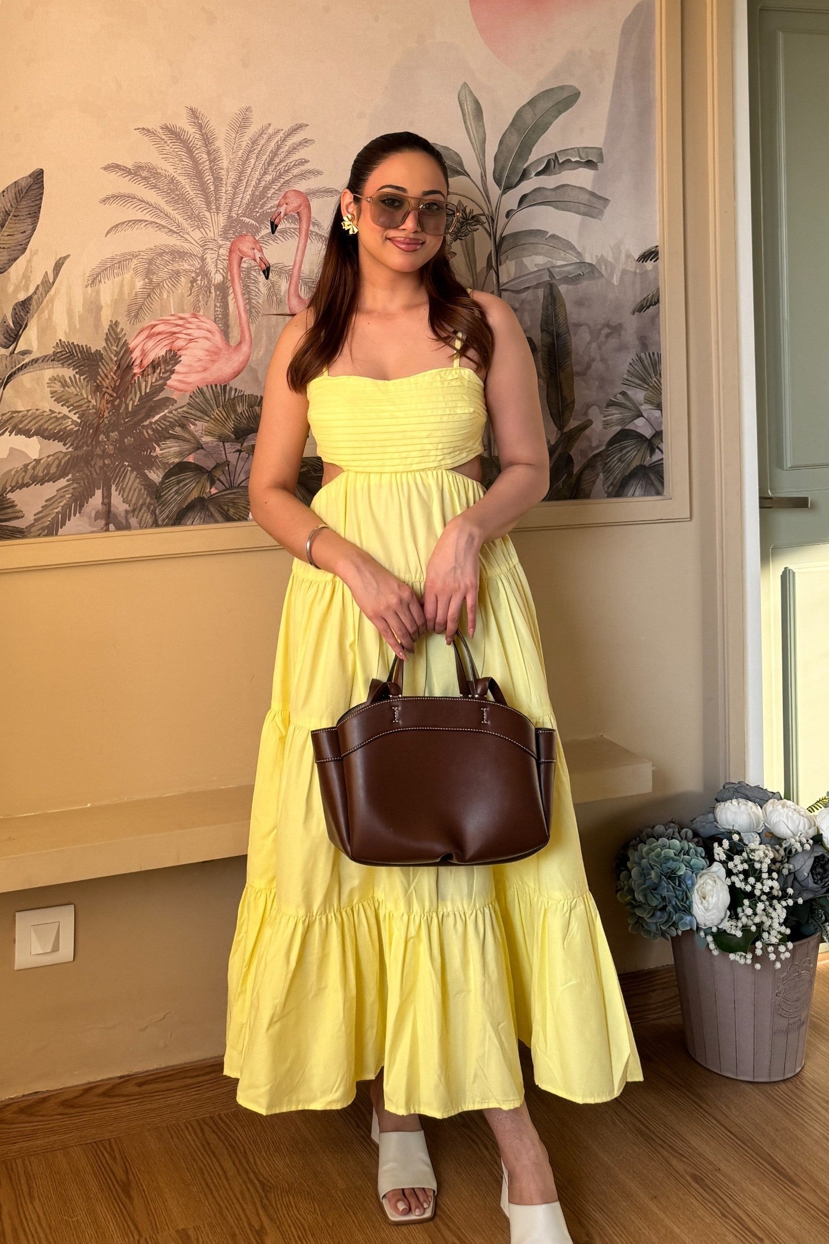 Maxi Dress With Cut Out