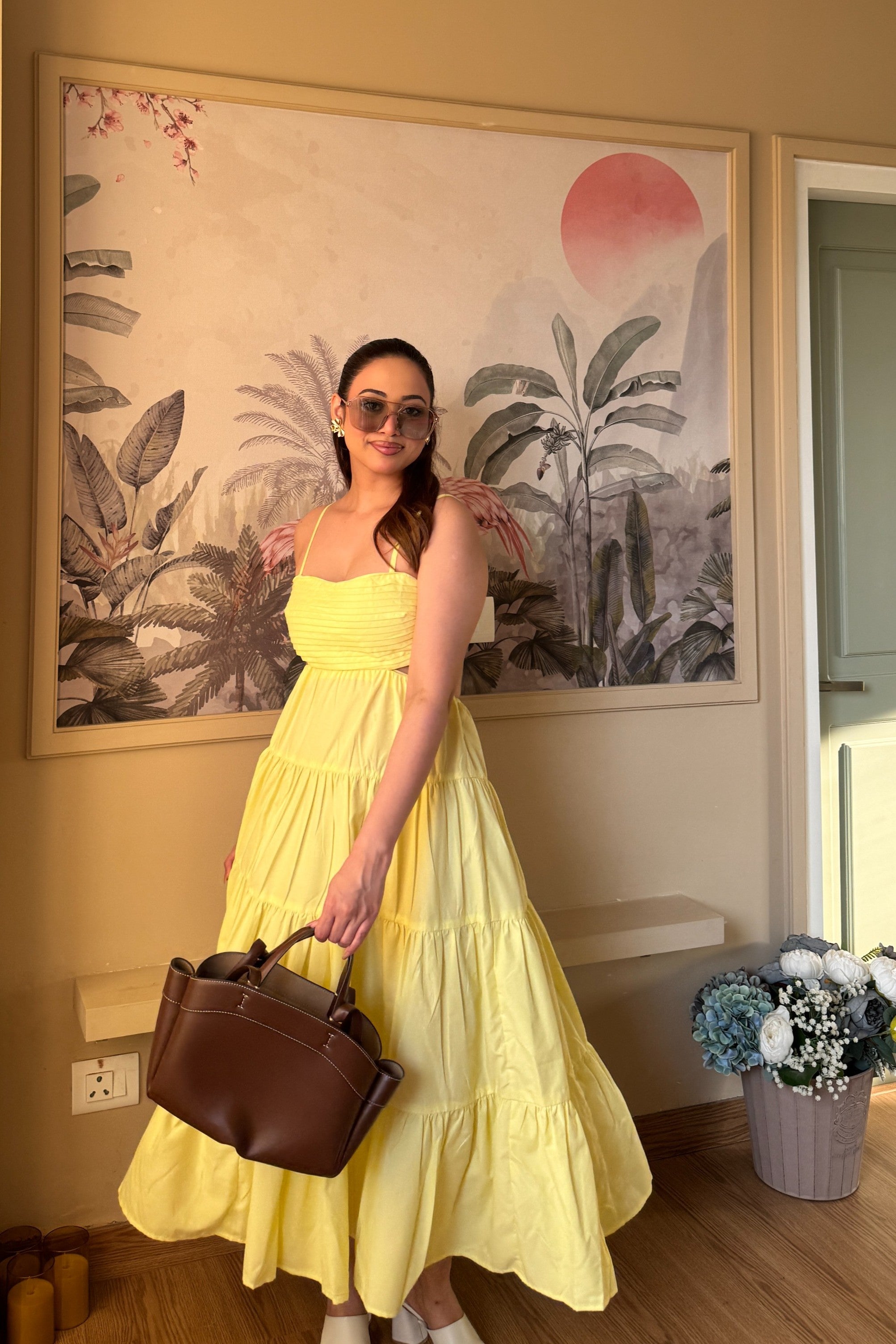 Maxi Dress With Cut Out