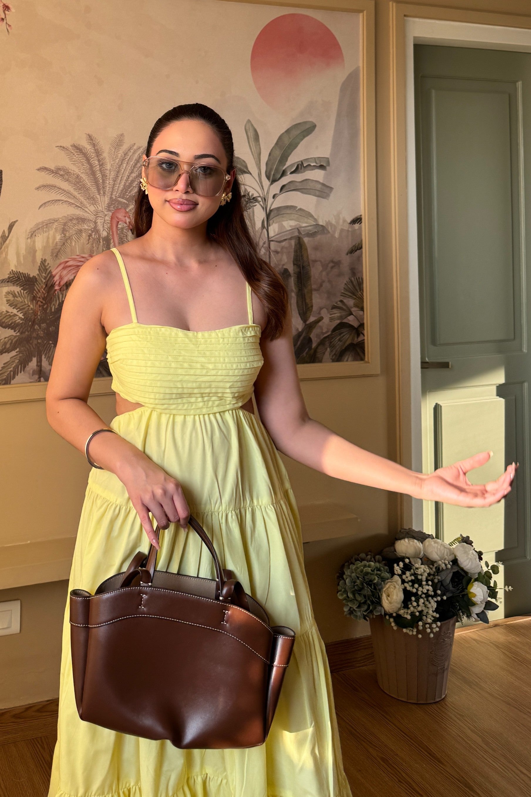 Maxi Dress With Cut Out