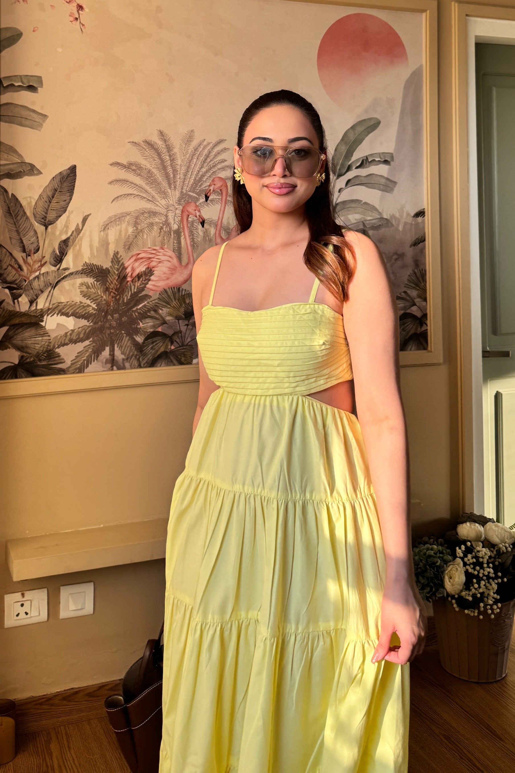 Maxi Dress With Cut Out