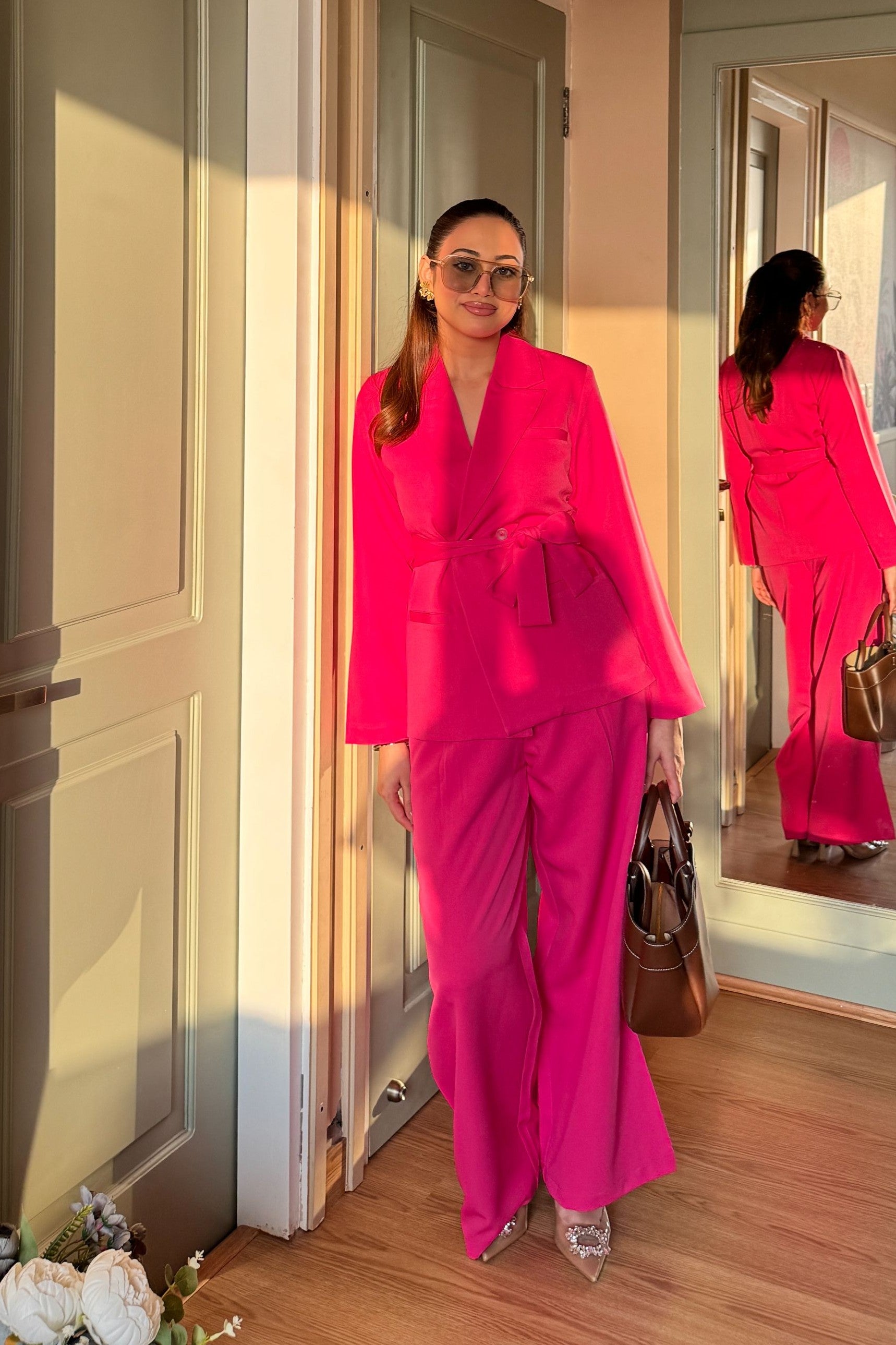 Blazer Co-ord | Pink