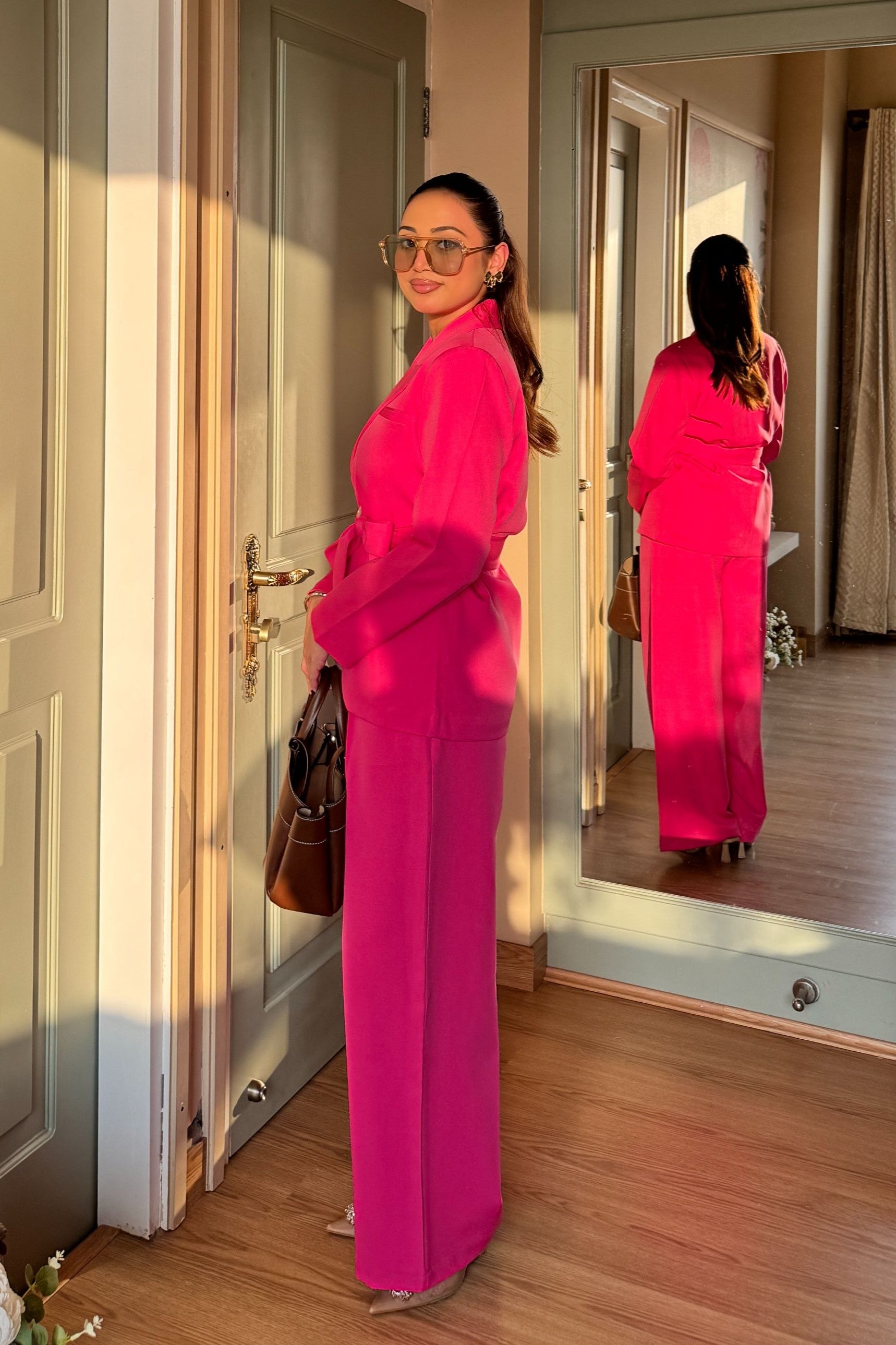 Blazer Co-ord | Pink