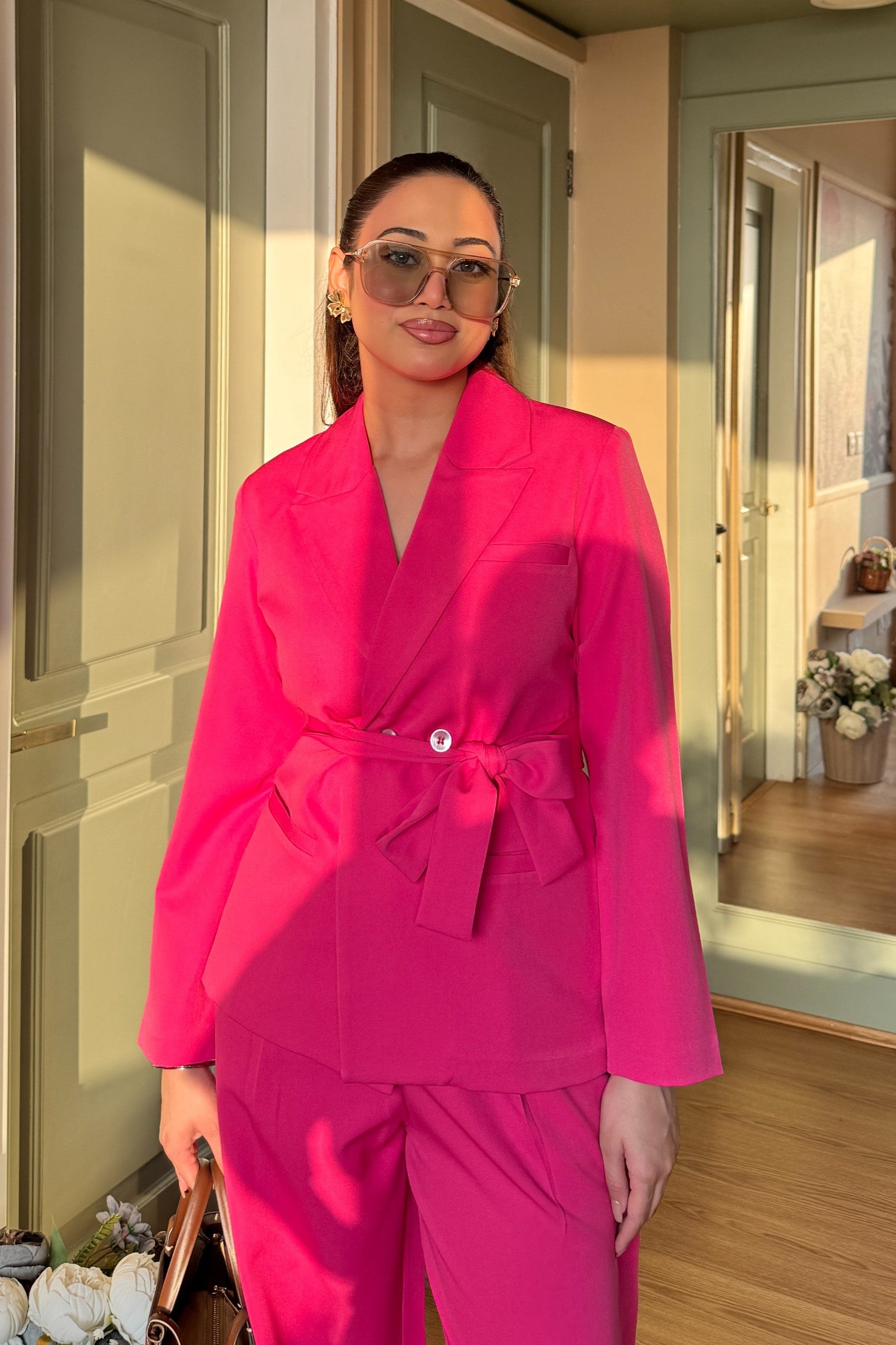 Blazer Co-ord | Pink