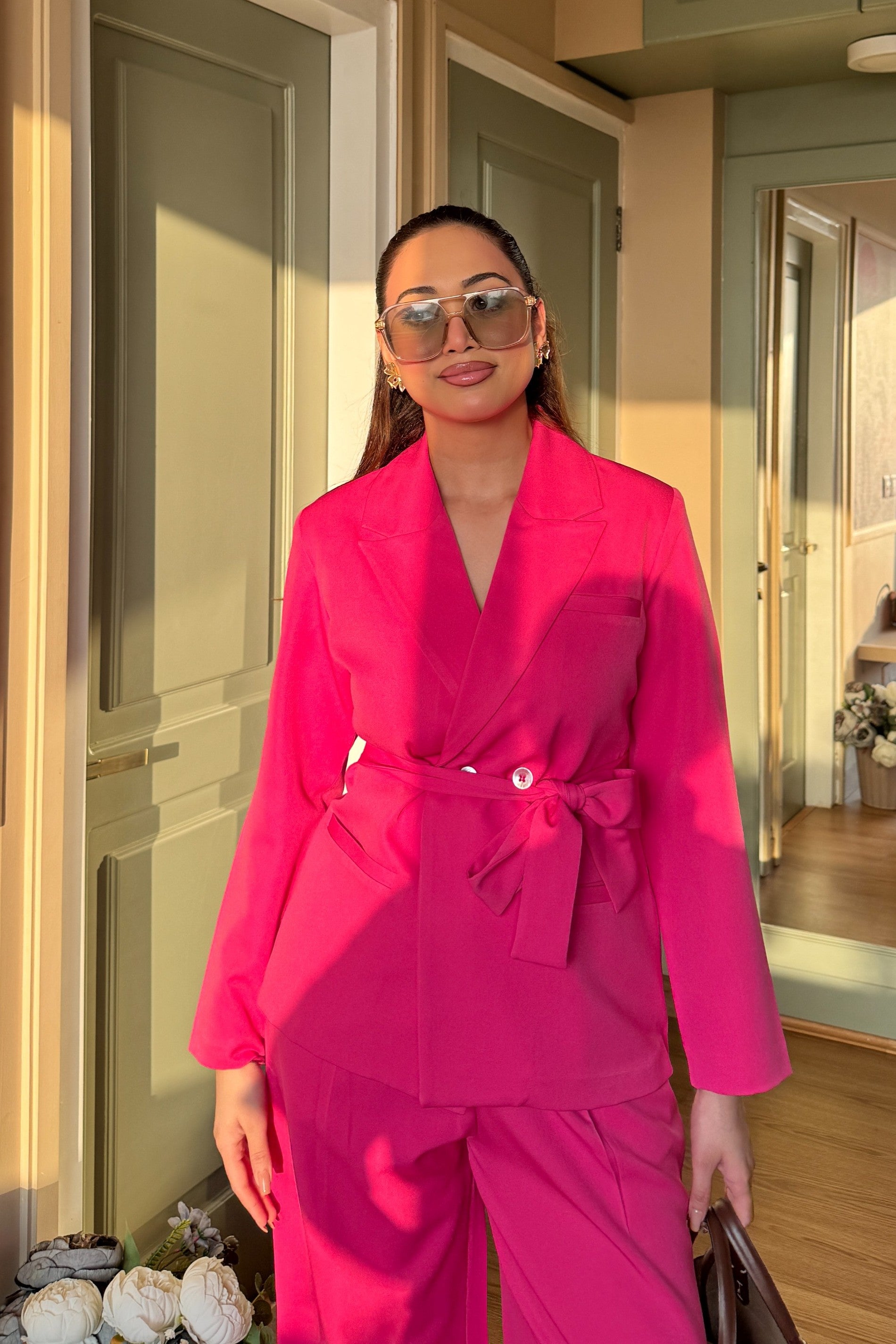 Blazer Co-ord | Pink