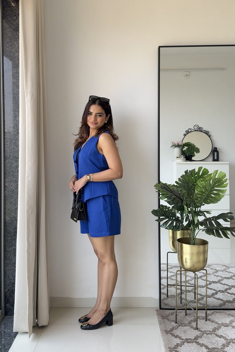 Frida Co-ord Set | Blue