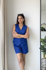 Frida Co-ord Set | Blue