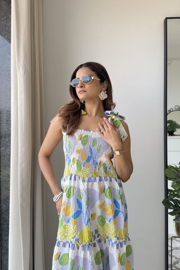 Printed Maxi Dress