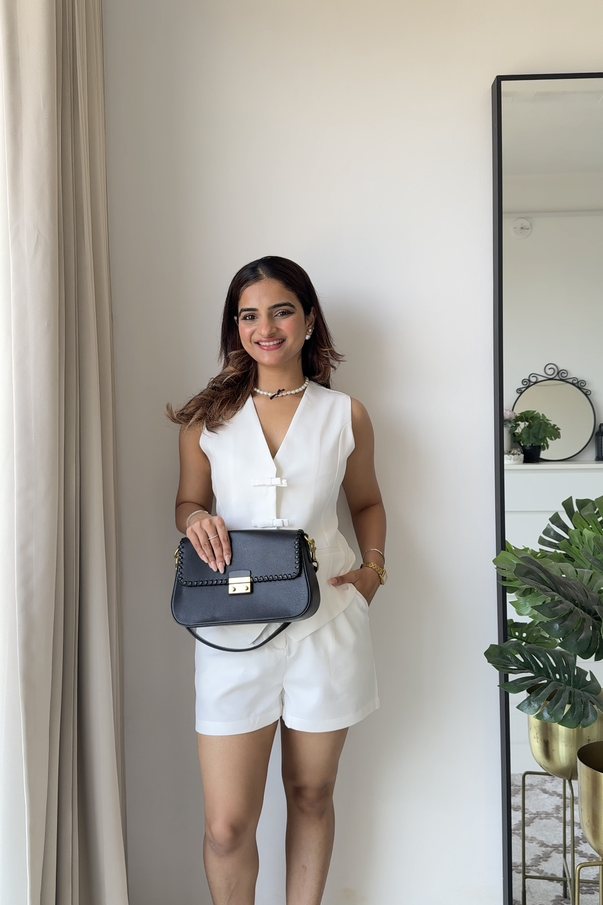 Frida Co-ord Set | White
