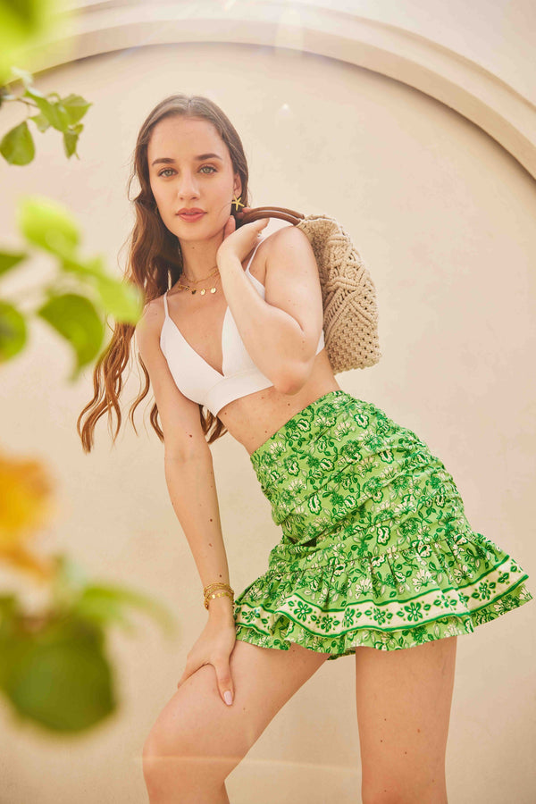 Cato Printed Skirt