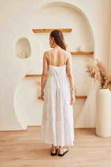 Elena Maxi Dress | White