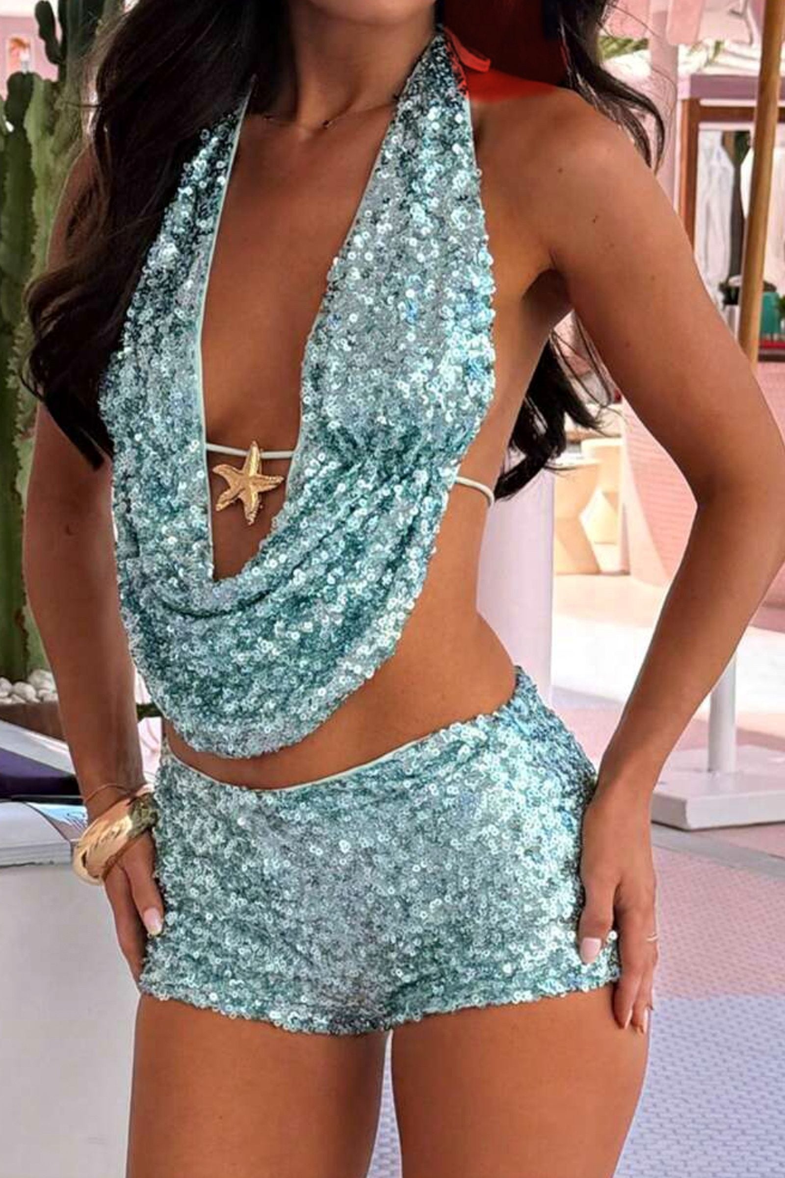 Amalfi Wave | Ice Blue