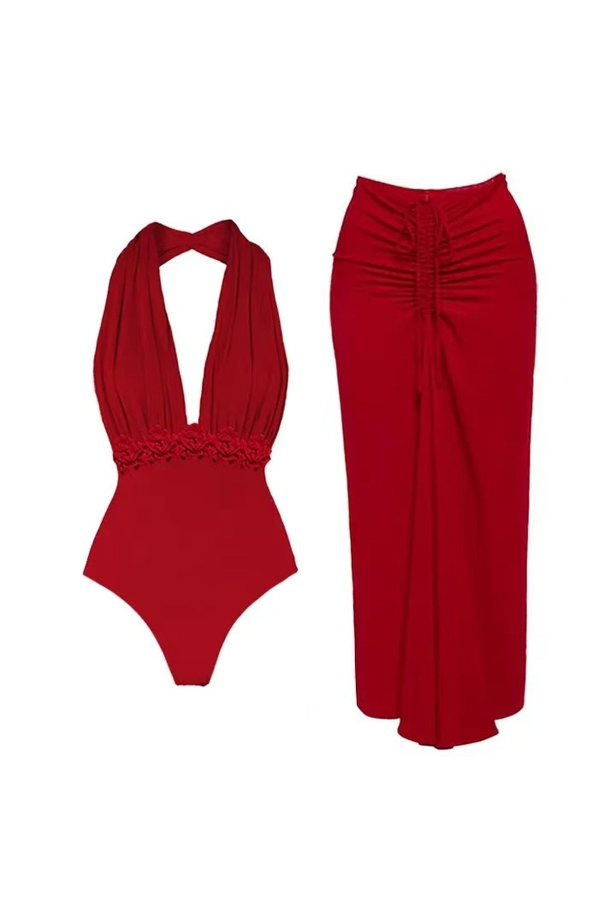 Ruby Drape | Deep Crimson