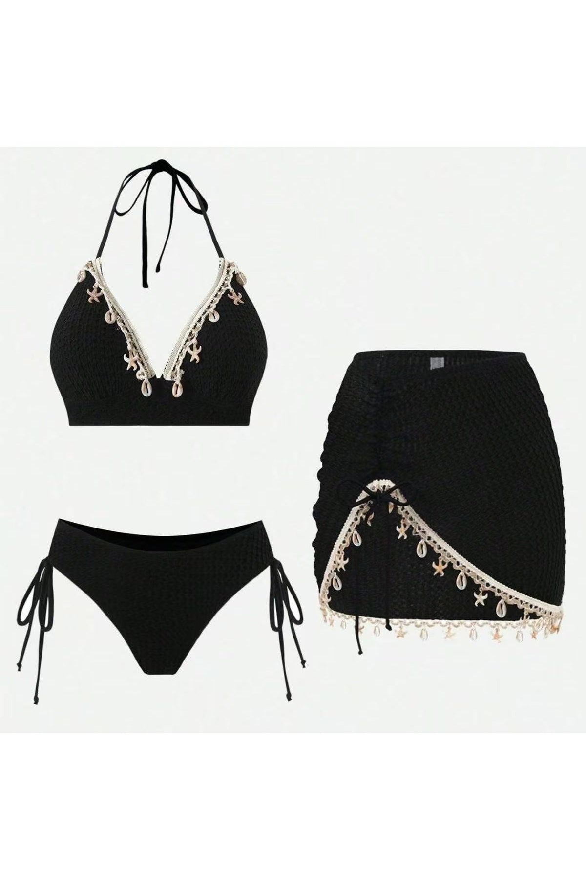 Noir Shell | Black & Ivory