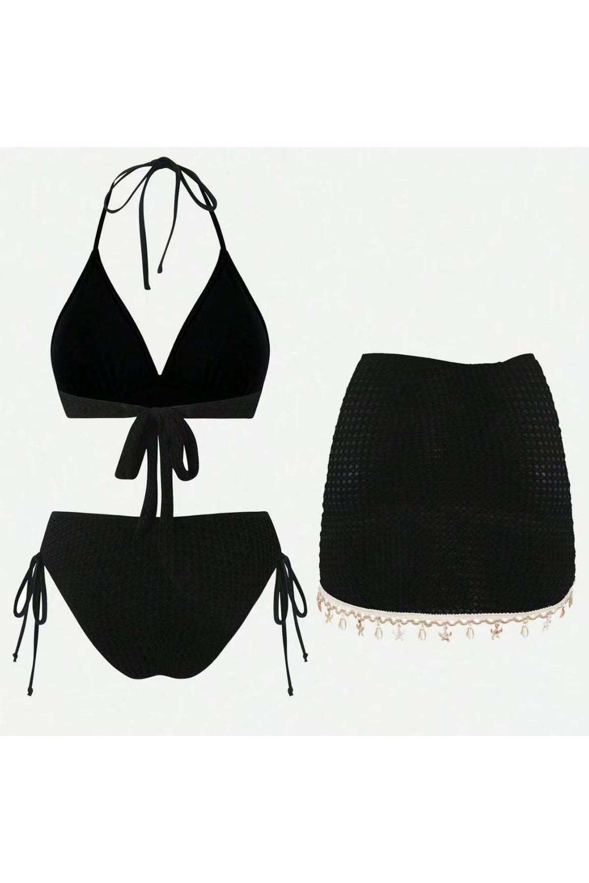 Noir Shell | Black & Ivory